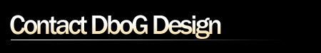 Contact DboG Design